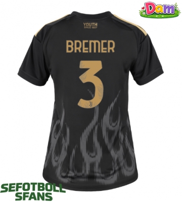 Juventus Gleison Bremer #3 Tredje Tröja Kvinnor 2026-27 Kortärmad